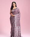 Coral Glory Saree